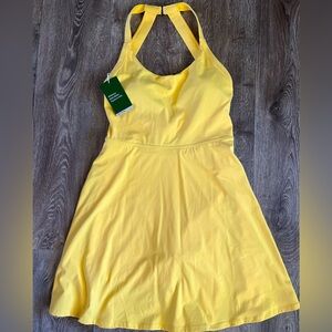 Halara backless twisted active dress with pockets!